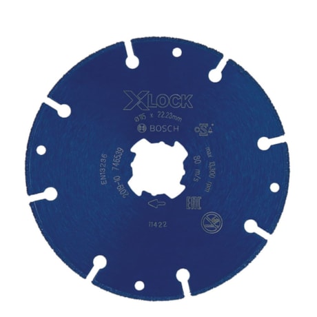 Disco Diamantado 115mmx22.3mm Corte e Desbaste Metal X-Lock 2608900532 BOSCH-74f8be6d-f224-4f42-b982-413cd194f8dc