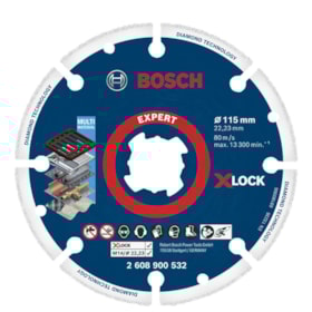 Disco Diamantado 115mmx22.3mm Corte e Desbaste Metal X-Lock 2608900532 BOSCH