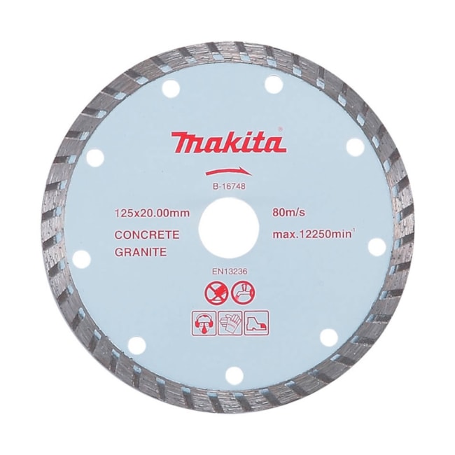Disco Diamantado 125x20.0mm Turbo B-16748 MAKITA-8a91f52b-d72d-47ea-b296-eba3b12c622d