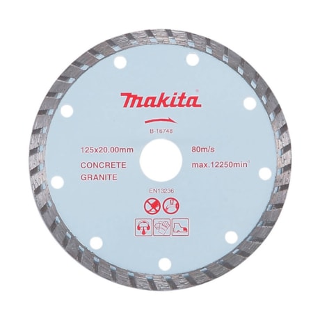 Disco Diamantado 125x20.0mm Turbo B-16748 MAKITA-3d495feb-ee90-4fa2-b73c-82f04d4258ee