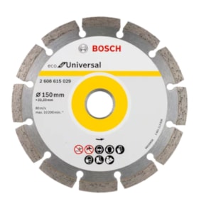 Disco Diamantado 150x12,0mm 35mm Segmentado Eco Universal 2608615029 BOSCH