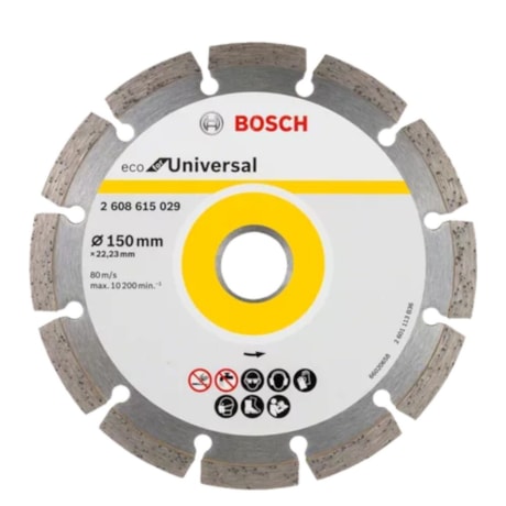 Disco Diamantado 150x12,0mm 35mm Segmentado Eco Universal 2608615029 BOSCH-bb62c941-5c15-4dac-b869-acc42902f011