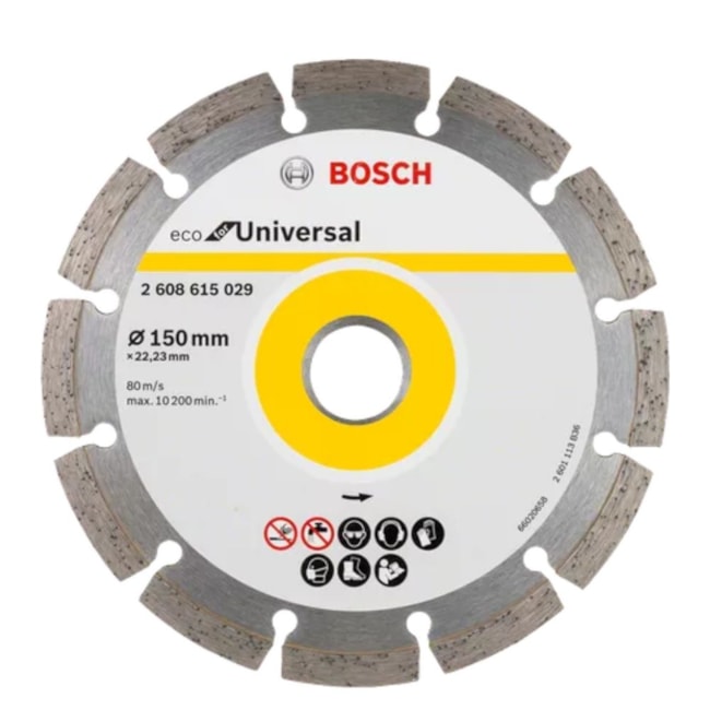 Disco Diamantado 150x12,0mm 35mm Segmentado Eco Universal 2608615029 BOSCH-aec18d54-c95f-4b3a-84e2-8f91ae83c79d
