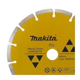 Disco Diamantado 180x22.2mm 10mm D-44286 MAKITA