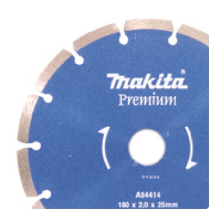 Disco Diamantado 180x25mm 2mm A-84414 MAKITA-4a72456b-7db2-40a5-a227-ff3c9c169aea