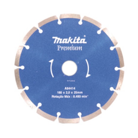 Disco Diamantado 180x25mm 2mm A-84414 MAKITA-4ab52457-f674-4939-ba52-c2d511a509bd