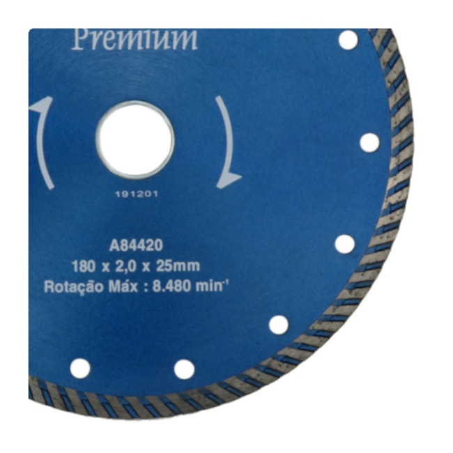 Disco Diamantado 180x25mm 2mm Turbo A-84420 MAKITA-02b9a6a0-87a2-45c9-84cc-aa7ffb2d4279