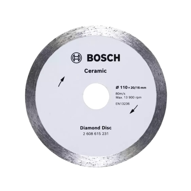 Disco Diamantado 20mm X 110mm Continuo Cerâmica Standard 2608615231 BOSCH-f57e761b-2868-4074-9db4-6a4e0443f371