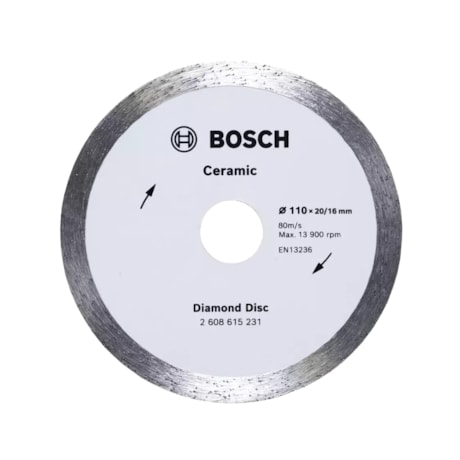 Disco Diamantado 20mm X 110mm Continuo Cerâmica Standard 2608615231 BOSCH-147639bb-771b-4aa7-a3d5-e4f91432367b