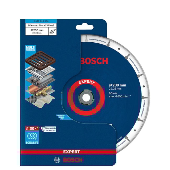 Disco Diamantado 230mm x 22,2mm Segmentado para Metal 2608900536 BOSCH-091074bc-64a6-4554-90aa-4ec27a6652c0