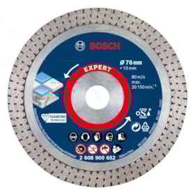 Disco Diamantado 76mm x 10mm Continuo Cerâmica 2608900652 BOSCH