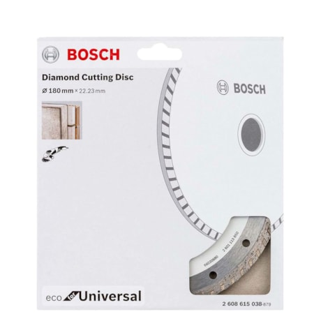 Disco diamantado ECO For Universal 180mmx22.2mm 12mm 2608615038 BOSCH-aff4e442-7562-46d9-bf2c-ddb90e703fd7