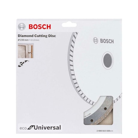 Disco diamantado ECO For Universal 230mmx22.2mm 14mm 2608615039 BOSCH-2b560536-8d8f-47c7-b1b0-06d76e1e7d88