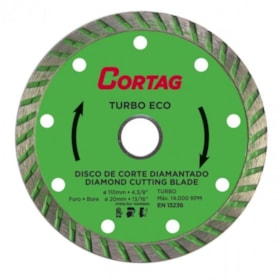Disco Diamantado Eco Turbo 110MM 60598 CORTAG