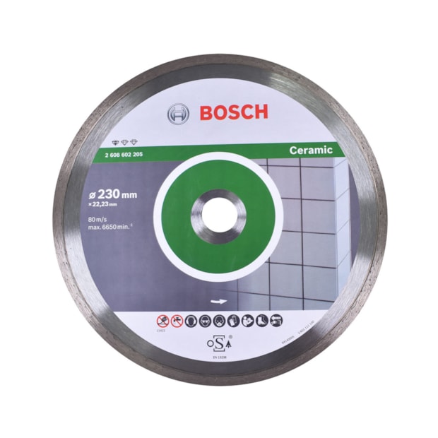 Disco Diamantado para Cerâmica 230 x 22.23mm 10mm 2608602205 BOSCH-8b5433a4-a968-40c6-9c7e-529b57786cf4