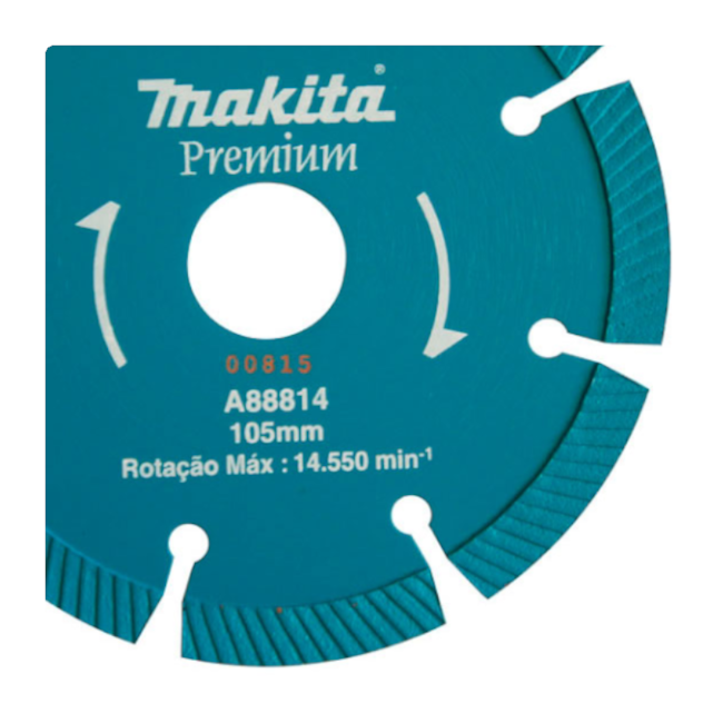 Disco Diamantado para Concreto 105mm 20.0mm A-88814 MAKITA-f9577433-ccdf-4899-8c37-c2edf75b67d1