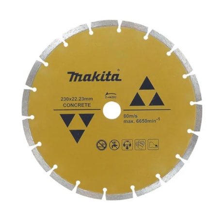 Disco Diamantado para Concreto 230x22.23mm 7mm D-44292 MAKITA