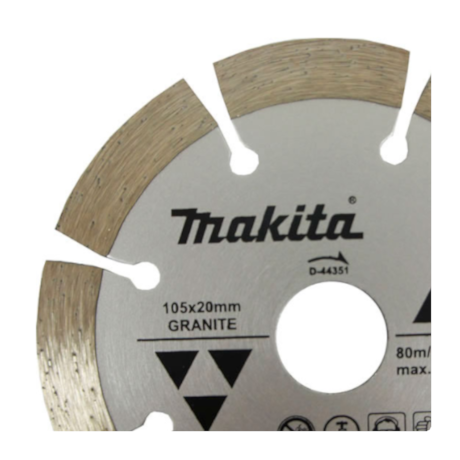 Disco Diamantado para Granito 105mm 10.0mm D-44351 MAKITA-08ef00f0-c81b-473f-bb61-4118e05185e2