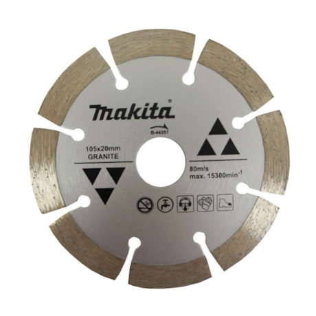 Disco Diamantado para Granito 105mm 10.0mm D-44351 MAKITA-0a7f0370-cd20-4d1c-bf2d-9cff8f5036aa