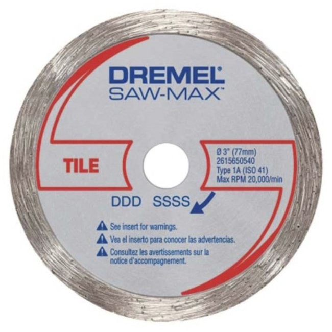Disco Diamantado para SAW MAX SM540 2615S540NA DREMEL-eac35e29-d146-40a2-a62b-2e520fd23da9