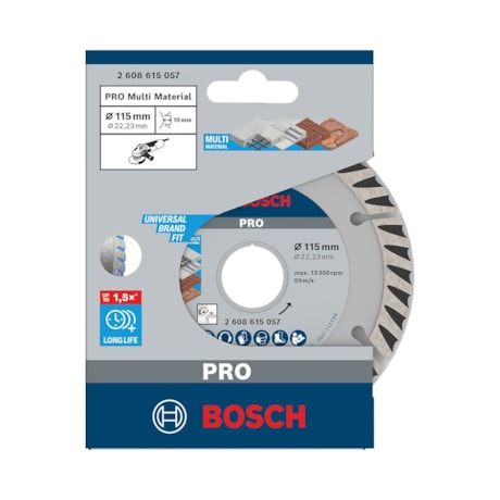 Disco Diamantado PRO Multi Material Segmentado 115 x 22,23 x 2 x 10mm 2608615057 BOSCH-86dfdee2-3a28-49d8-84a7-ff98a00a944d