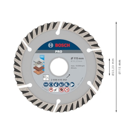 Disco Diamantado PRO Multi Material Segmentado 115 x 22,23 x 2 x 10mm 2608615057 BOSCH-913cd1da-55d3-430e-9e3f-6f763ef9055c