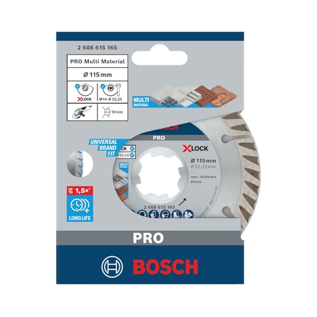 Disco Diamantado PRO Multi Material X-Lock Segmentado 115 x 22,23 x 2mm 2608615165 BOSCH-1ff9f8ee-0190-403e-8d35-6da3430423fa