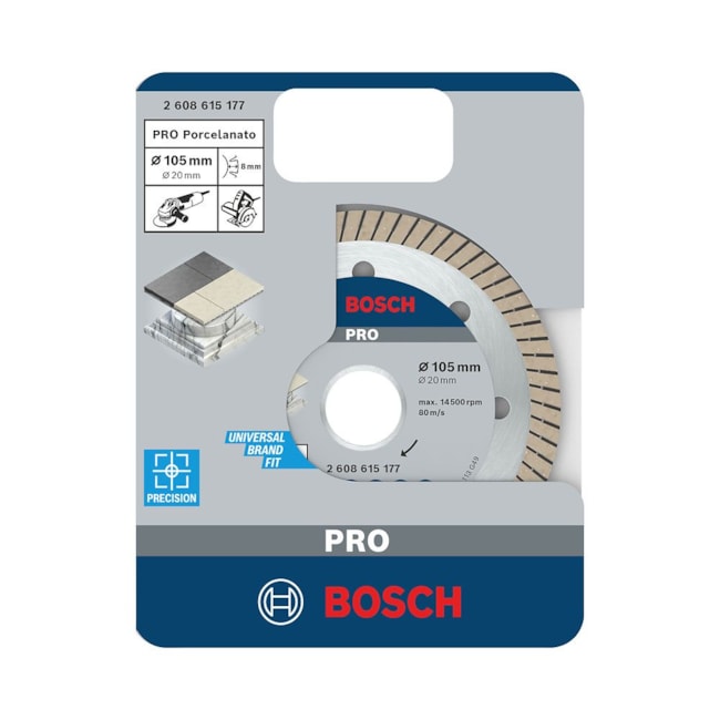 Disco Diamantado PRO Porcelanato Turbo 105x20x1,4x8mm 2608615177 BOSCH-bad27cdb-ce35-48e3-a0fa-0b9d0eea4c40