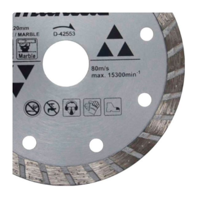 Disco Diamantado Turbo 105mm 20.0mm D-42553 MAKITA-4eaa0f2c-4d68-406d-9903-b2e08f1c502b