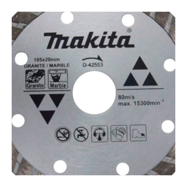 Disco Diamantado Turbo 105mm 20.0mm D-42553 MAKITA-69ff48f5-c950-42f1-8397-28523eccc97c