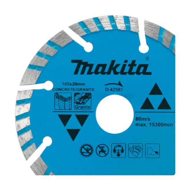 Disco Diamantado Turbo 105x20.0mm D-42581 MAKITA-edd3642a-601c-4f06-a15d-a27a00181411