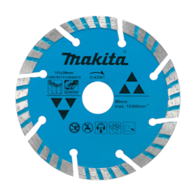 Disco Diamantado Turbo 105x20.0mm D-42581 MAKITA