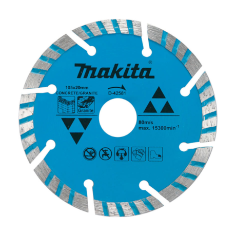 Disco Diamantado Turbo 105x20.0mm D-42581 MAKITA-d006313a-e4a2-41a1-8277-730351920524