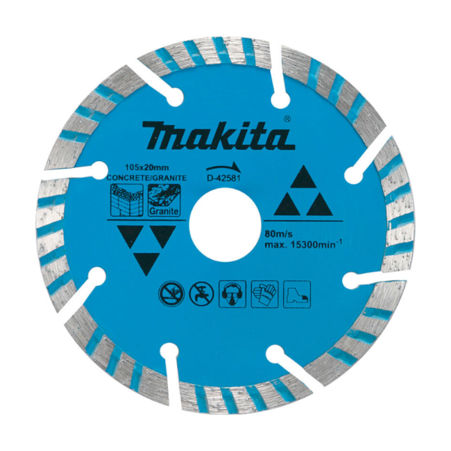 Disco Diamantado Turbo 105x20.0mm D-42581 MAKITA-d10b056d-bc52-44a7-a557-e8daf04fe149