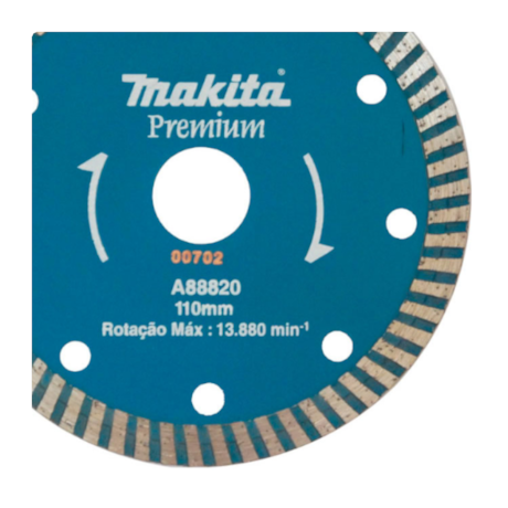 Disco Diamantado Turbo para Marmore 110mm 20.0mm A-88820 MAKITA-fa2bcec3-3b9d-4025-ae41-99ce5a5b6112