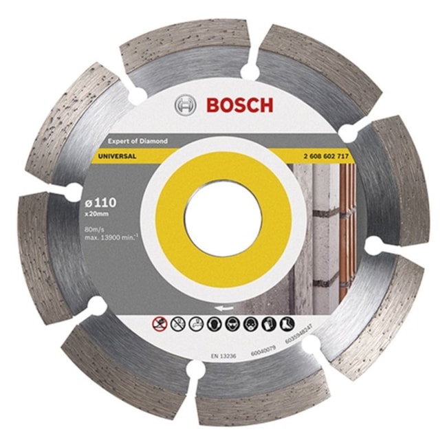 Disco Diamantado Universal 110 x 20mm 8mm 2608602717 BOSCH-0e160844-4ba4-4314-9475-9e95283b0684