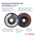 Disco Flap 4.1/2" Grão 120 Fibra de Vidro 2608619909 BOSCH