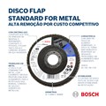 Disco Flap 4.1/2'' Grão 40 2608619288 BOSCH