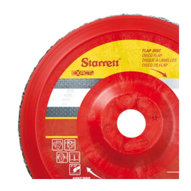 Disco Flap 4.1/2'' Grão 40 FDX115-40NF STARRETT-429b7ed5-3bca-4e44-95c9-4d543777de7a
