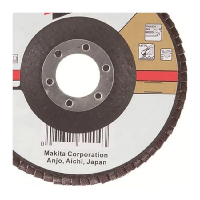 Disco Flap 4.1/2'' Grão 60 Curvo D-29474 MAKITA-7aff52ed-c0c0-4127-a4a0-6cbe6ee107e4