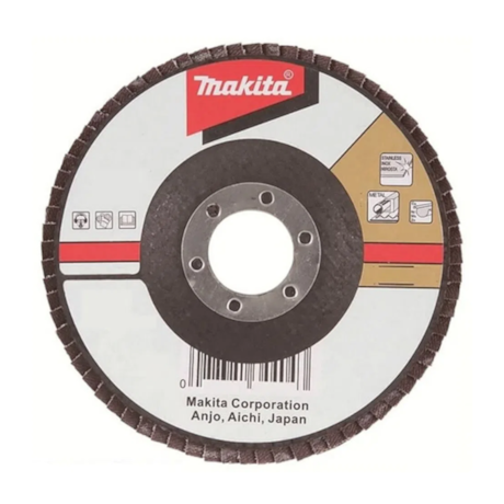 Disco Flap 4.1/2'' Grão 60 Curvo D-29474 MAKITA-1afe6564-3127-4f50-90d2-97a90e02045d