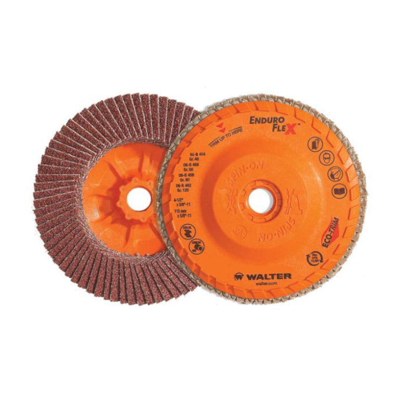 Disco Flap 4.1/2'' Grão 60 ENDURO-FLEX 06B426 WALTER - Anhanguera