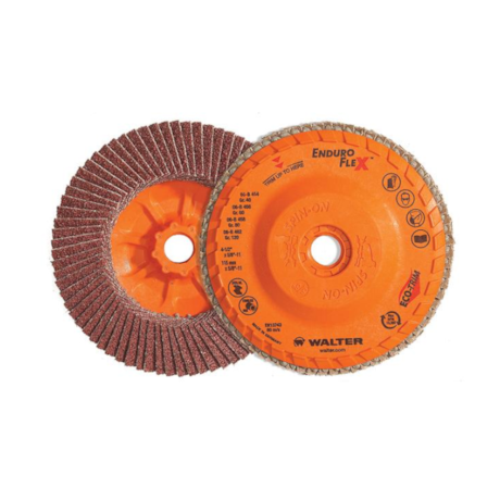 Disco Flap 7'' Grão 120 ENDURO-FLEX WALTER ABRASIVOS