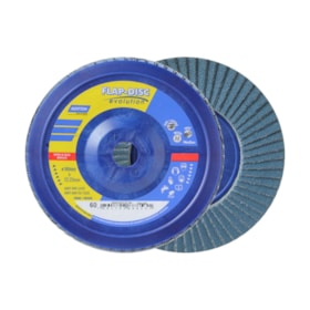 Disco Flap 7'' Grão 60 R 822 PLASTICO R 822 PLASTICO 