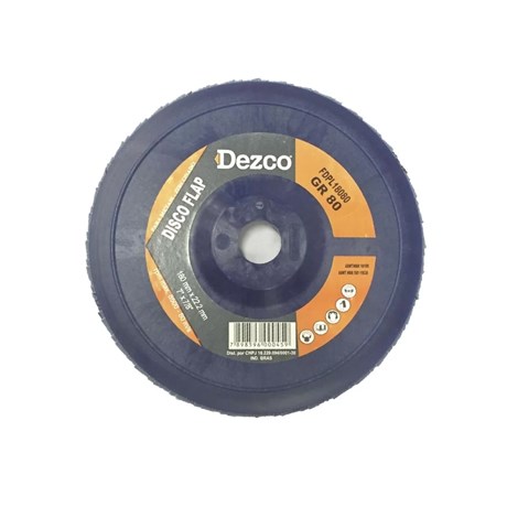Disco Flap de 7" Grão 80 Fdpl18080 Dezco