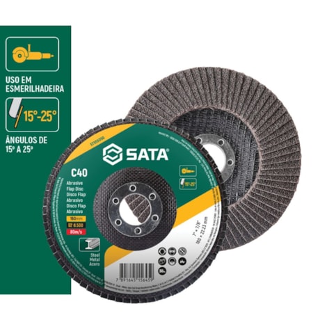 Disco Flap Metal / Inox 7