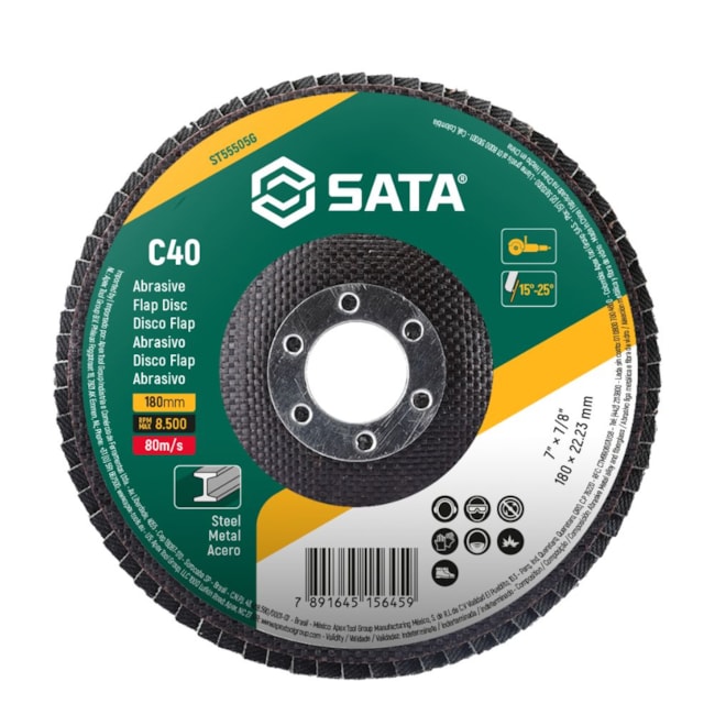 Disco Flap Metal / Inox 7