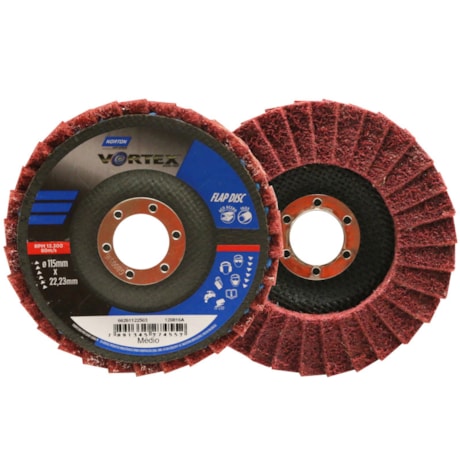 Disco Flap para Aço Carbono e Inox 4.1/2