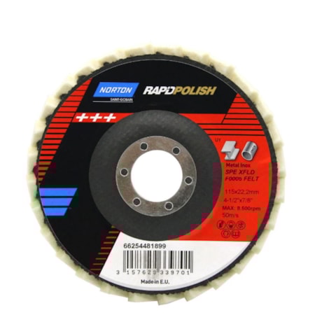 Disco Flap para Polimento 4.1/2