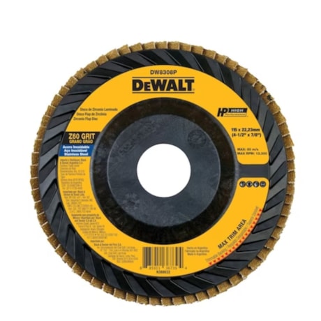 Disco Flap Plástico Reto 4.1/2